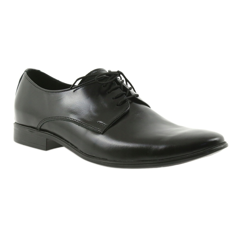 Chaussures classiques en cuir noir TUR 231 le noir 1