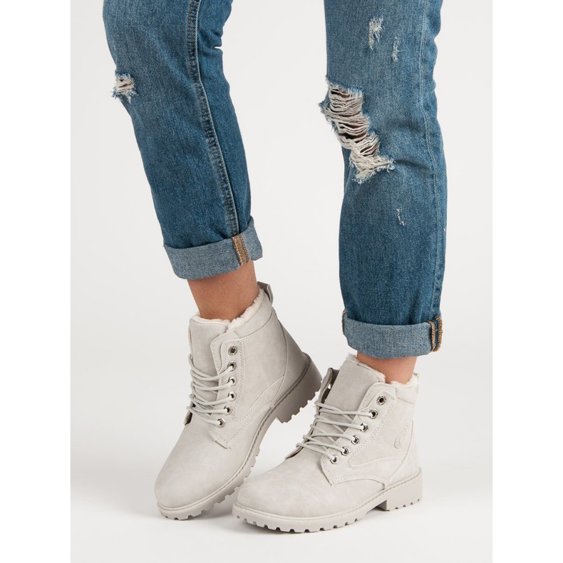 Trappeurs gris classiques 2