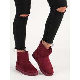 SDS Mukluki marron rouge 2 SDS Mukluki marron rouge 2