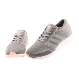 Adidas ORIGINAUX Los Angeles F gris rose 5
