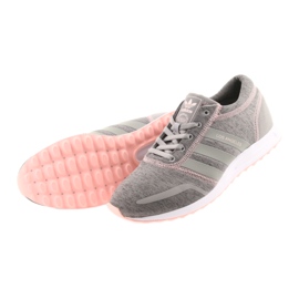 Adidas ORIGINAUX Los Angeles F gris rose 4