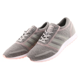 Adidas ORIGINAUX Los Angeles F gris rose 3 Adidas ORIGINAUX Los Angeles F gris rose 3