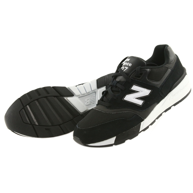 New Balance ML597AAC blanche le noir 4