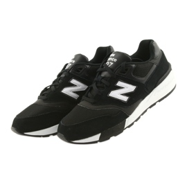 New Balance ML597AAC blanche le noir 3 New Balance ML597AAC blanche le noir 3