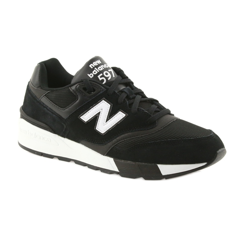 New Balance ML597AAC blanche le noir 1 New Balance ML597AAC blanche le noir 1