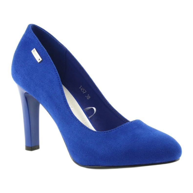 Sergio Leone Chaussures en daim 1457 bleu 1
