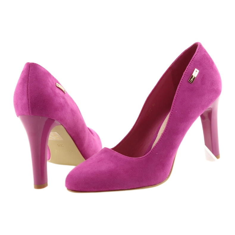 Sergio Leone Chaussures en daim 1457 rose 4