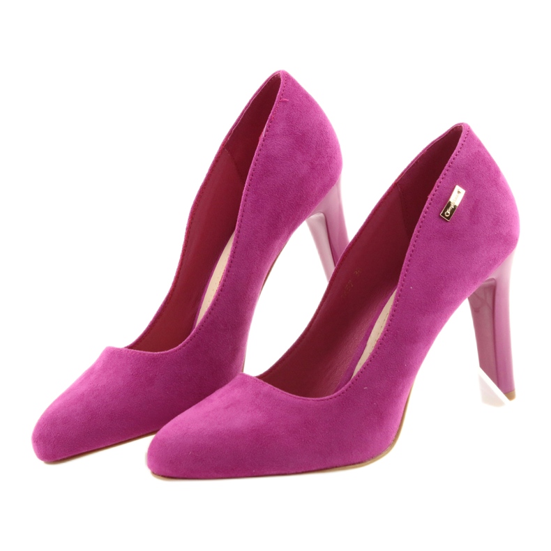 Sergio Leone Chaussures en daim 1457 rose 3