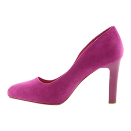 Sergio Leone Chaussures en daim 1457 rose 2