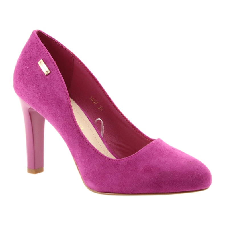 Sergio Leone Chaussures en daim 1457 rose 1