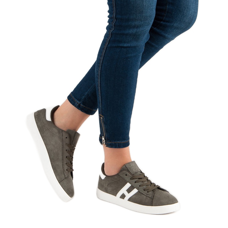 Baskets MCKEYLOR confortables vert 1