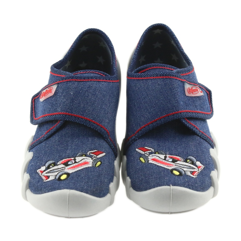 Befado chaussures enfants pantoufles 273X235 bleu rouge 3