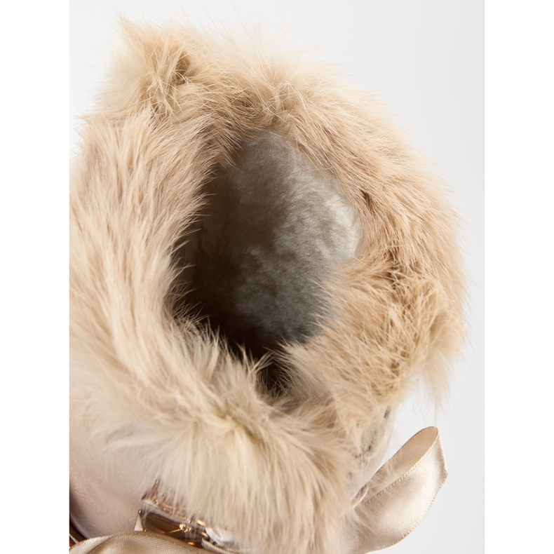 Super Me Bottes de neige à la mode brun 1