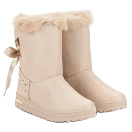 Super Me Bottes de neige à la mode brun 7