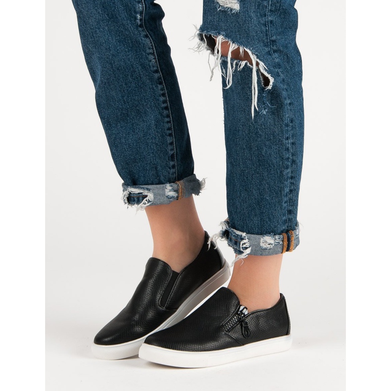 Weide Slipons noirs 2