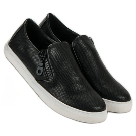 Weide Slipons noirs 1