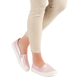 Slipons confortables rose 1 Slipons confortables rose 1