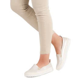 Slipons confortables jaune 1