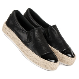 Baskets noires à la mode le noir 6