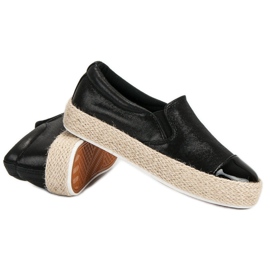 Baskets noires à la mode le noir 5
