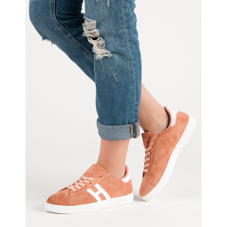 Baskets MCKEYLOR confortables rose 2