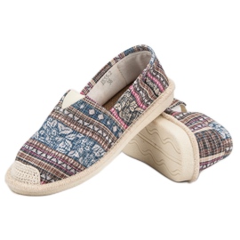 Small Swan Espadrilles ethniques multicolore 4