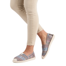 Small Swan Espadrilles ethniques multicolore 2