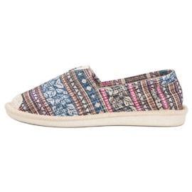 Small Swan Espadrilles ethniques multicolore 5