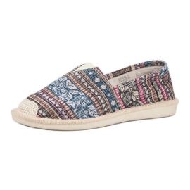 Small Swan Espadrilles ethniques multicolore 6