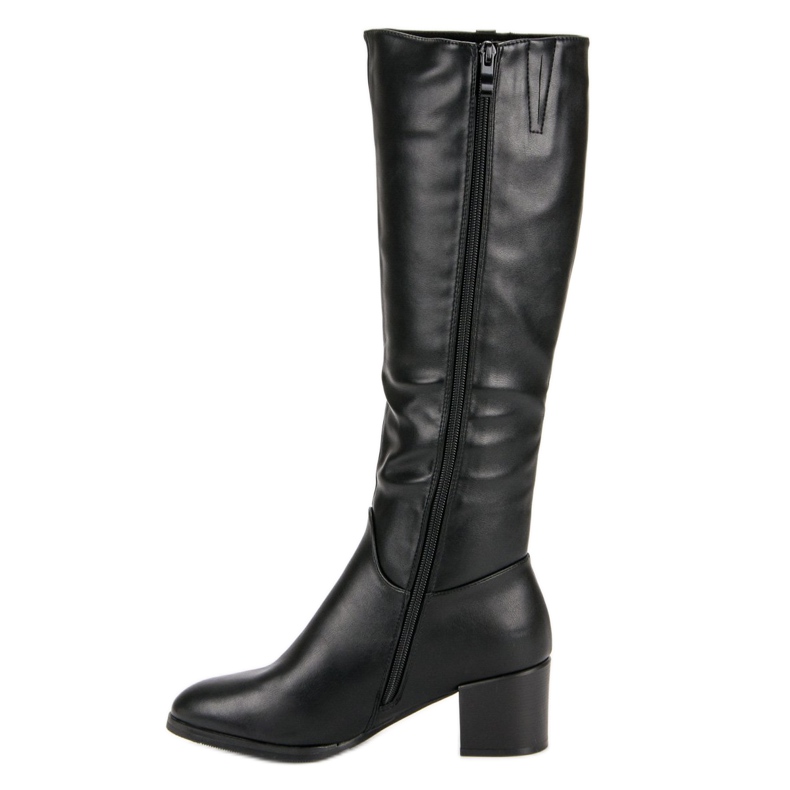 Groto Gogo Bottes noires classiques 1