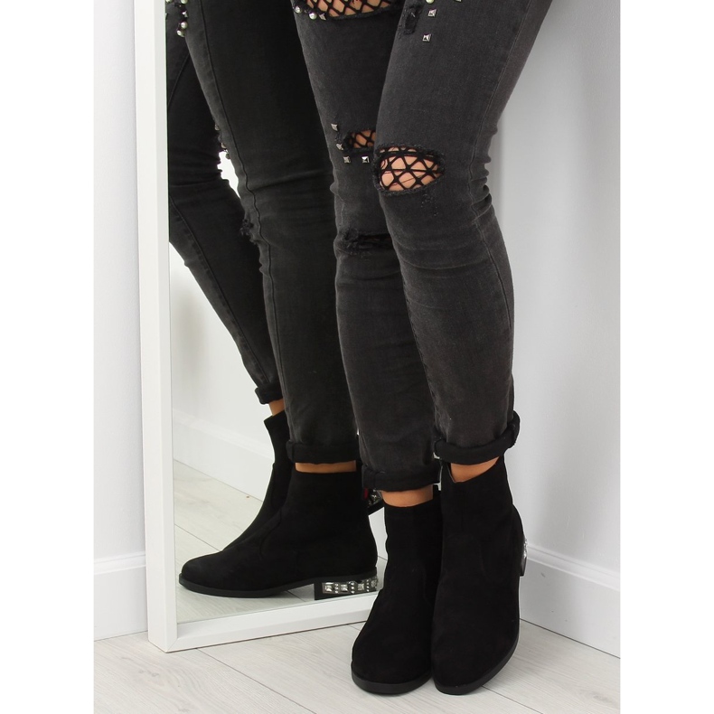 Noir Bottes femme noires 168-176 Noir 1