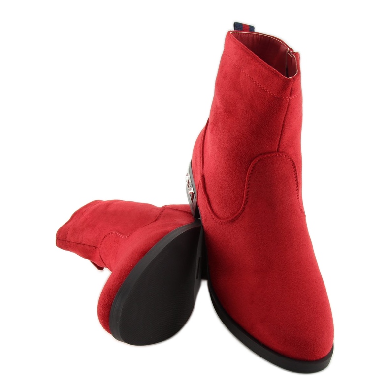 Rouge Bottes rouges pour femmes 168-176 Rouge 2 Rouge Bottes rouges pour femmes 168-176 Rouge 2