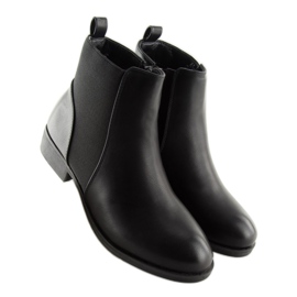 Bottines Chelsea noires pour femme 3776 Noir 1