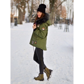 Ouvriers VINCEZA kaki élégants vert 1