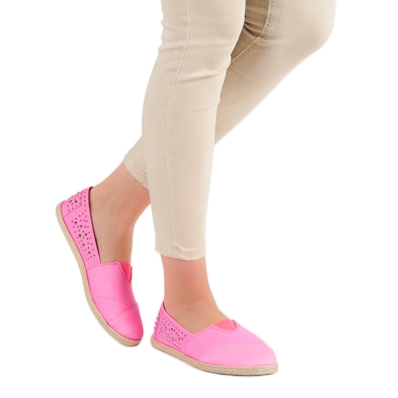 Espadrilles À Jets rose 2