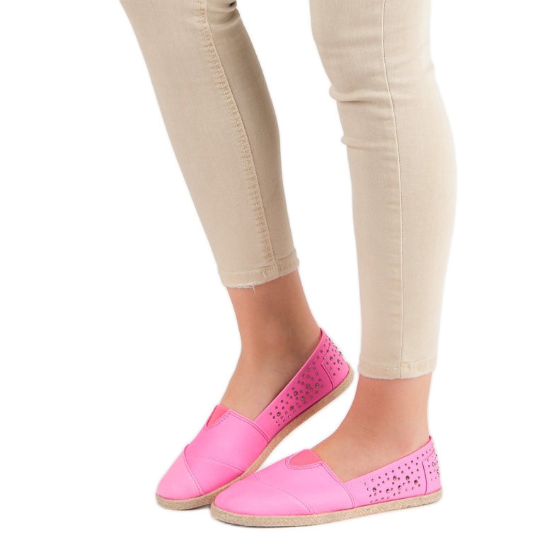 Espadrilles À Jets rose 1