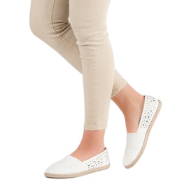 Espadrilles À Jets blanc 1