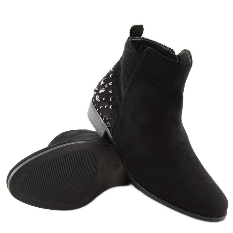 Bottines Jodhpur Noir MB188-112 Noir le noir 1