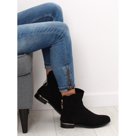 Bottines femme noires J905 Noir le noir 3