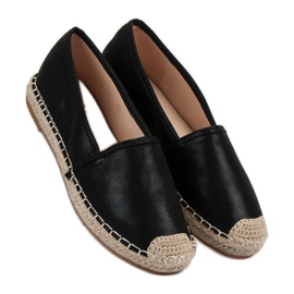 Small Swan Espadrilles Classiques Noires le noir 6