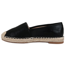 Small Swan Espadrilles Classiques Noires le noir 4