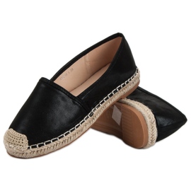 Small Swan Espadrilles Classiques Noires le noir 5