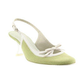 Sandales femme Ajaks B-5 vert 1