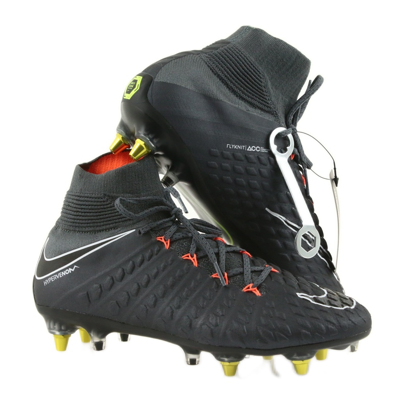 Chaussure de football Nike Hypervenom Phantom 3 gris gris 4