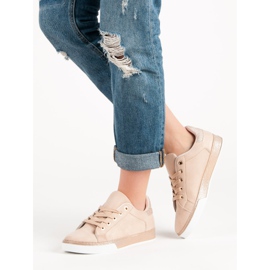 Anesia Paris Sneakers Poudre À Paillettes rose 1