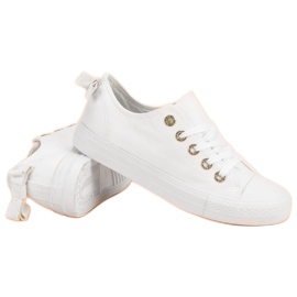 Baskets basses blanches 2
