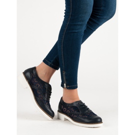 Fama Chaussures à lacets bleu 2 Fama Chaussures à lacets bleu 2