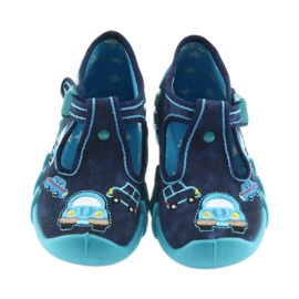 Befado pantoufles chaussures pour enfants 110P342 bleu bleu marin 2 Befado pantoufles chaussures pour enfants 110P342 bleu bleu marin 2