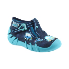 Befado pantoufles chaussures pour enfants 110P342 bleu bleu marin 1 Befado pantoufles chaussures pour enfants 110P342 bleu bleu marin 1