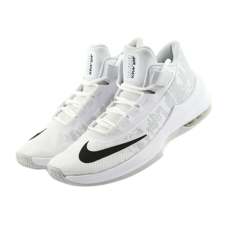 Chaussure de basket Nike Air Max Infuriate 2 blanc blanc 2